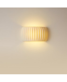Cream style wall lamp Nordic minimalist creative corridor corridor background wall lamp Roman Wabi Sabi living room bedroom bedside lamp