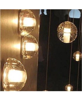 Canadian design LED meteor shower ice ocean wall lights with water, hallway staircase wall lights, designer highly recommends wall lights