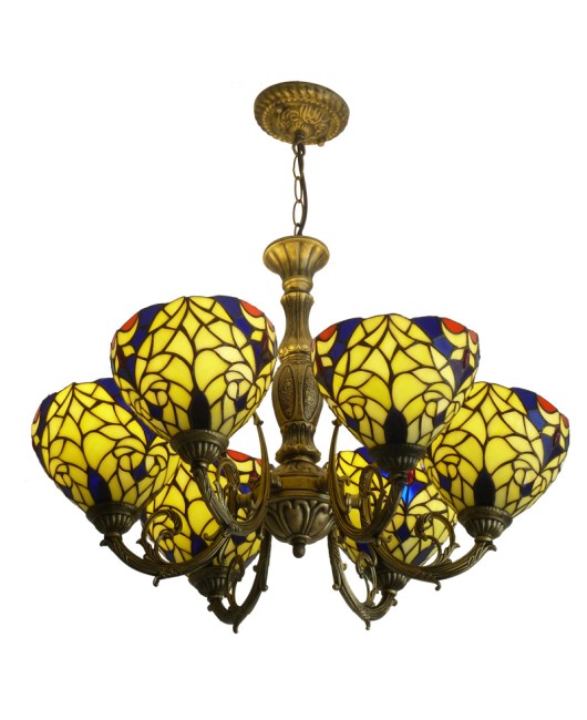American countryside rose, living room chandelier, wrought iron furniture, hotel glass lighting fixtures, factory direct sales and distribution