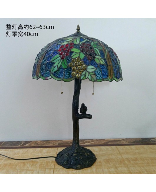 Modern minimalist luxury high-end bedside lamp, American desk lamp, bedroom eye protection reading, European retro romantic creative lamp