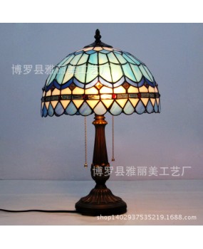 Manufacturer wholesale Mediterranean bedside lamp and desk lamp, one piece dropshipping, 2017 new living room, bedroom, room, foreign trade night light