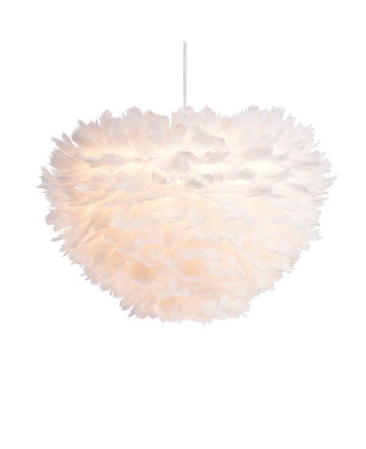 New Wholesale Nordic Simple White Feather Pendant, Modern, Warm, Personalized, Creative, Romantic, Wedding Bedroom Light