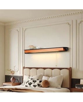 Antique style wall lamp, living room sofa, background wall, long strip lamp, bedroom, study, retro atmosphere, bedside lamp