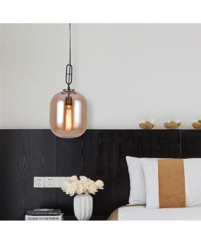 Nordic Creative Winter Melon Chandelier Restaurant Exhibition Hall Artistic Personality Glass Classic Designer Bedroom Living Room Chandelier