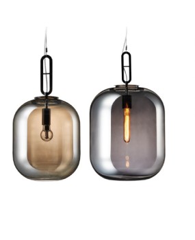 Nordic Creative Winter Melon Chandelier Restaurant Exhibition Hall Artistic Personality Glass Classic Designer Bedroom Living Room Chandelier