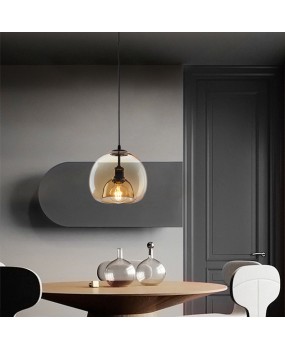 Creative Nordic glass dining table pendant light, modern minimalist combination lighting, home decoration bar counter restaurant lighting, LED pendant light