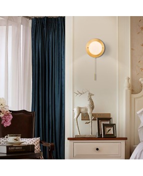 Nordic Creative Personality Modern Simple Iron Zipper Wall Lamp Living Room Bedhead Bedroom Study Corridor Wall Lamp