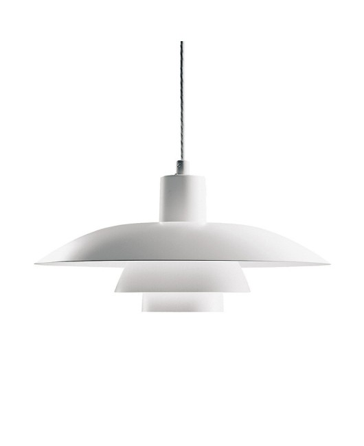 Danish designer UFO restaurant pendant light Nordic minimalist bedroom headboard study bar white layered pendant light