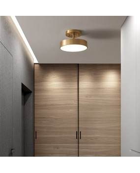 Corridor light, corridor light, luxurious all copper living room, modern, simple, creative, household, entrance hall, exposed ceiling light fixture