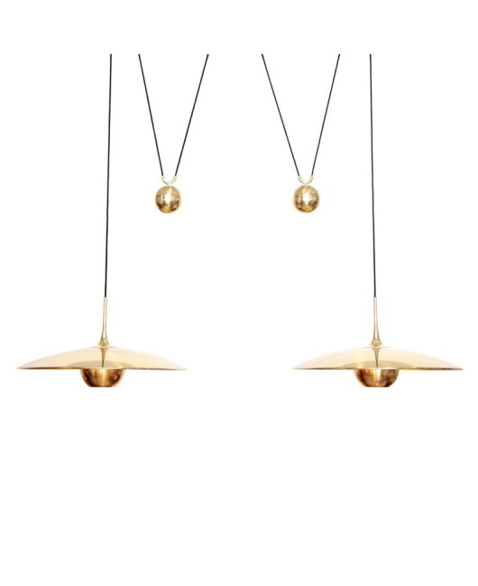 Modern minimalist and creative lifting restaurant, Nordic wrought iron designer model room, bar counter, Luo color electroplated LED pendant light