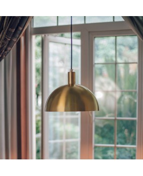 Brass Nordic pendant light, balcony, bedroom, coffee shop, bar counter, restaurant, industrial style, internet celebrity, ins milk tea shop, small pendant light