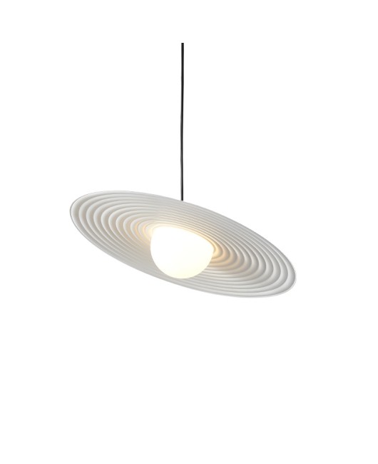 Disc pendant light creative UFO restaurant Western restaurant Milk tea shop pendant light internet famous model room creative LED light