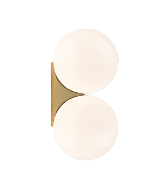Designer Creative Personality Nordic Milk White Ball Wall Lamp Simple and Atmospheric Glass Bedroom Bedhead Wall Lamp