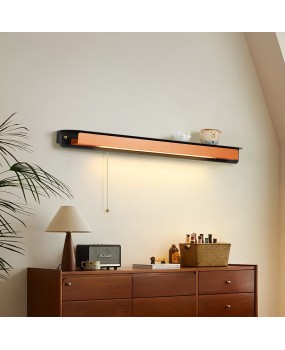 Antique style wall lamp, living room sofa, background wall, long strip lamp, bedroom, study, retro atmosphere, bedside lamp