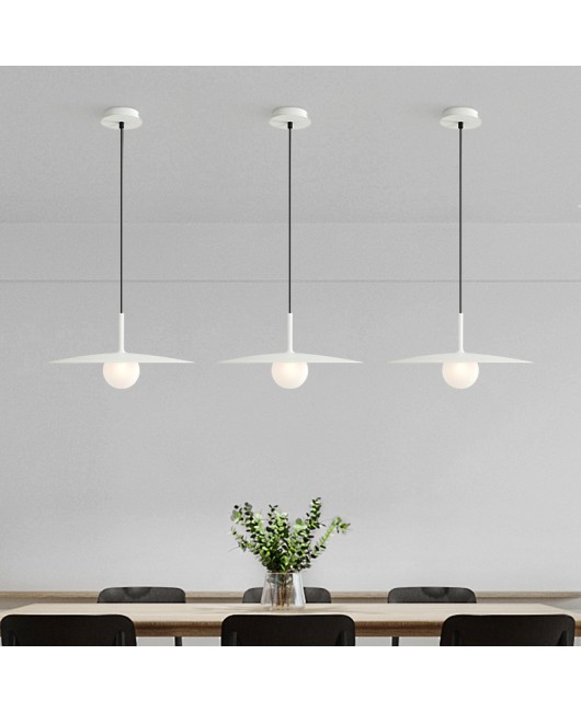 Minimalist modern UFO single head small pendant light, personalized study, restaurant, bar counter designer, LED small pendant light