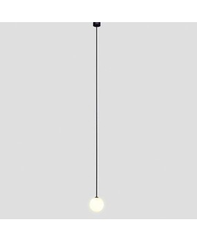 Nordic LED pendant light simple modern living room background wall bar counter bedroom straight headboard creative milk white ball pendant light