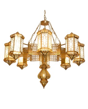 Arabic Moroccan Thai style pendant lamp, Xinjiang hotel lobby, temple villa, homestay, restaurant, corridor atmosphere lighting fixtures