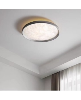 Modern minimalist bedroom ceiling light, personalized art, extremely simple full spectrum eye protection room, study, high-end ice flower light