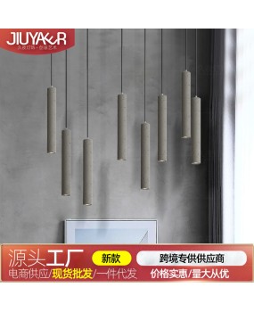 LOFT industrial style retro cement pendant light minimalist creative homestay, coffee shop, restaurant, bar, internet cafe, bar counter pendant light