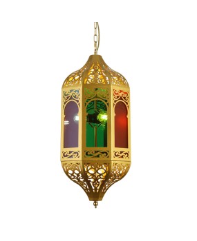 Xinjiang Restaurant Light Moroccan Retro Southeast Asian Bronze Personalized Art Thai Club Hotel Atmosphere Pendant Light