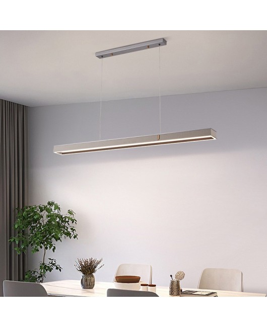 2024 New Type One Word Long Strip Modern Simple, Light Luxury, High Luxury, Atmospheric Lighting Table Dining Room Dining Room Pendant Light