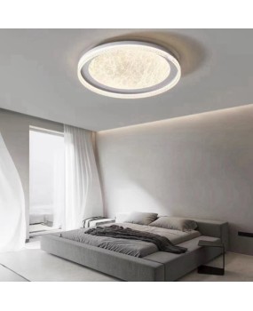 Modern light luxury atmospheric bedroom ceiling light Italian style simple luxury designer high-end silk bedroom master light study light