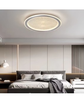 Minimalist creative cloud and warm bedroom ceiling light, simple modern and high-end circular home study bedroom lighting fixtures