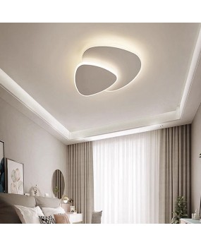 Bedroom Light Ceiling Light Nordic Modern Minimalist Room Light Creative Personality Triangle Fashion Minimalist Room Light