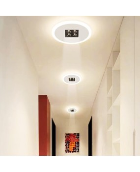 Living room hallway spotlights, surface mounted tube lights, no main light, magnetic suction lights, corridors, entrance halls, bedrooms, balconies, small ceiling lights