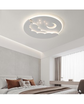 Children's room ceiling light, moon space planet light, boys and girls' room lighting, modern minimalist bedroom light, wall light
