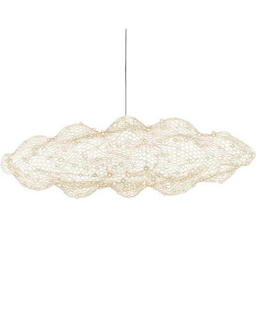 Industrial style creative wire mesh cloud chandelier shop commercial coffee Western restaurant bar Internet caf é lobby decorative lights