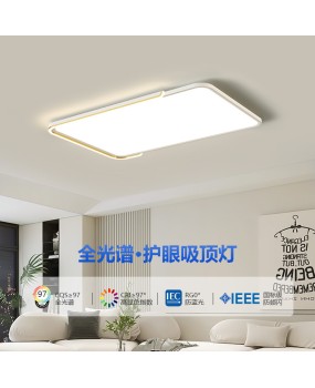 Minimalist living room light 2024 new full house lighting package combination modern full spectrum bedroom eye protection ceiling light