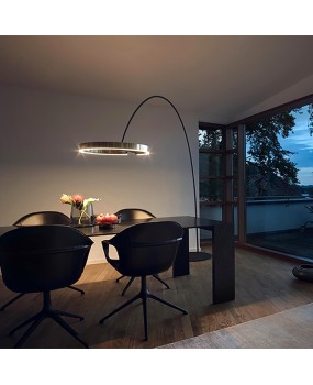 Italian style light luxury minimalist fishing light, living room bedroom study vertical floor light, modern soft decoration artistic floor light