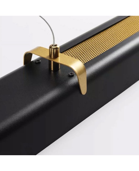 Full spectrum eye protection restaurant pendant light luxury high-end dining table light long office lighting designer tea room pendant light