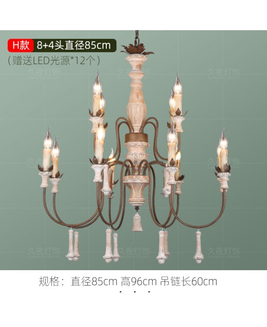 LOFT retro industrial style lighting creative homestay, coffee shop, western restaurant, hotel, bar counter, artistic decoration pendant light