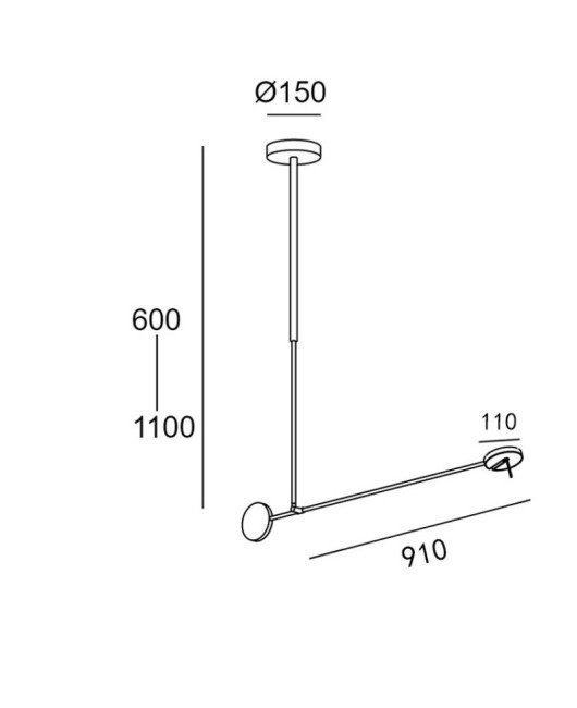 Nordic minimalist wall lamp designer with long pole, multifunctional adjustable rotating arm, dining room, study, living room wall lamp