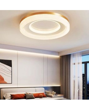 Minimalist modern bedroom light, minimalist LED full spectrum eye protection ceiling light, new round master bedroom and study room light