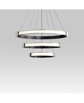 Italian minimalist living room pendant light, modern minimalist creative personality loft, tall and luxurious, grand main light, circular pendant light