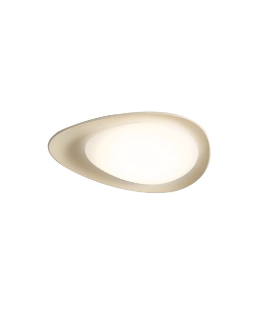 Bedroom lamp Ceiling lamp Modern minimalist creative pebble room lamp Milk oil wind Warm atmosphere Master bedroom lamp