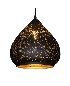 Retro industrial style, nostalgic lighting fixtures, Islamic restaurants, coffee shops, creative Southeast Asian Thai hollowed out Thai pendant lights