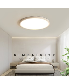 Modern Extremely Simple Full Spectrum High Display Finger Anti Blue Light Eye Protection Ultra Thin Children's Room Ceiling Light Study Balcony Entrance Light