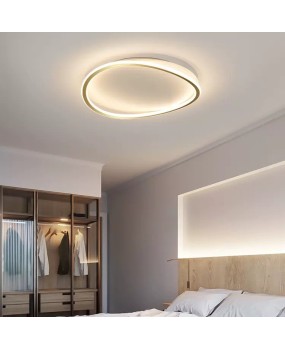 Bedroom ceiling light, modern and simple Nordic ins creative room, LED circular dining room, study room, exquisite bedroom lighting fixtures