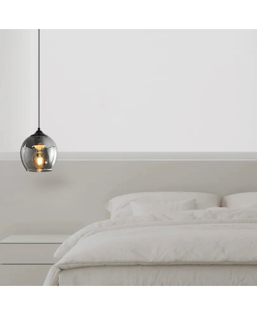Italian minimalist bedside pendant light, luxurious and minimalist restaurant counter, personalized and creative decoration, high-end bedroom pendant light