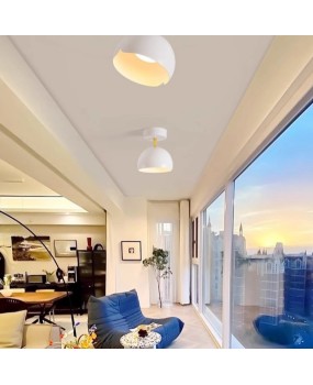 Minimalist cream style hallway light, Nordic internet celebrity Instagram style entrance foyer dressing room flower sun lamp