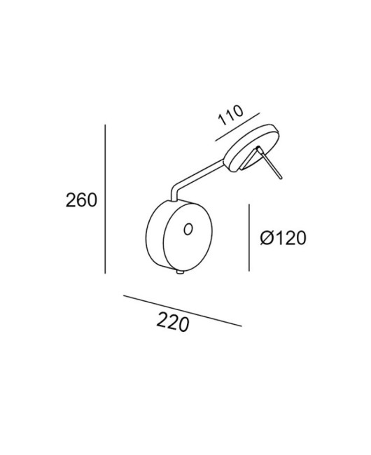 Nordic minimalist wall lamp designer with long pole, multifunctional adjustable rotating arm, dining room, study, living room wall lamp