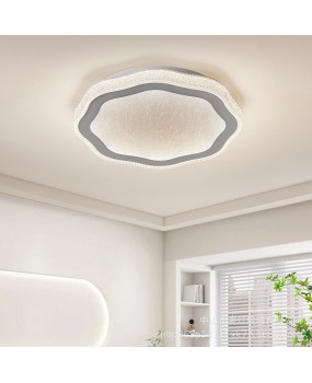 Master bedroom light, ceiling light, Zhongshan lighting fixture, modern, simple and atmospheric new children's room light, cream wind flower flower light