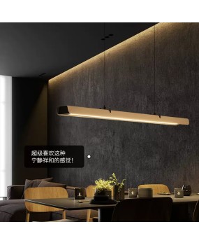 Full spectrum eye protection restaurant pendant light luxury high-end dining table light long office lighting designer tea room pendant light