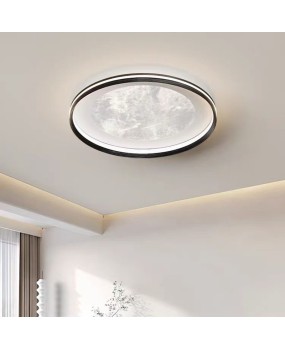 Modern minimalist living room light, minimalist creativity, light luxury, cloud and mist, high-end feeling, main hall light, rectangular living room ceiling light