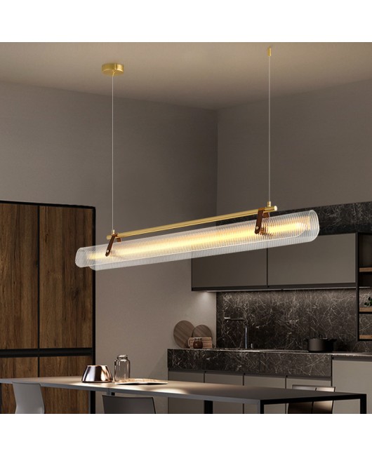 Creative Study Model Room Leather Lighting New Restaurant Bar Pendant Designer Minimalist Nordic Exhibition Bar
