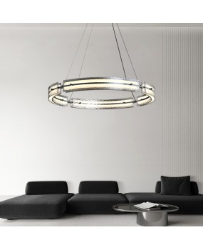 Italian minimalist high-end design, living room pendant light, dining high-end atmosphere, ED Nordic light luxury bedroom master light, all copper light
